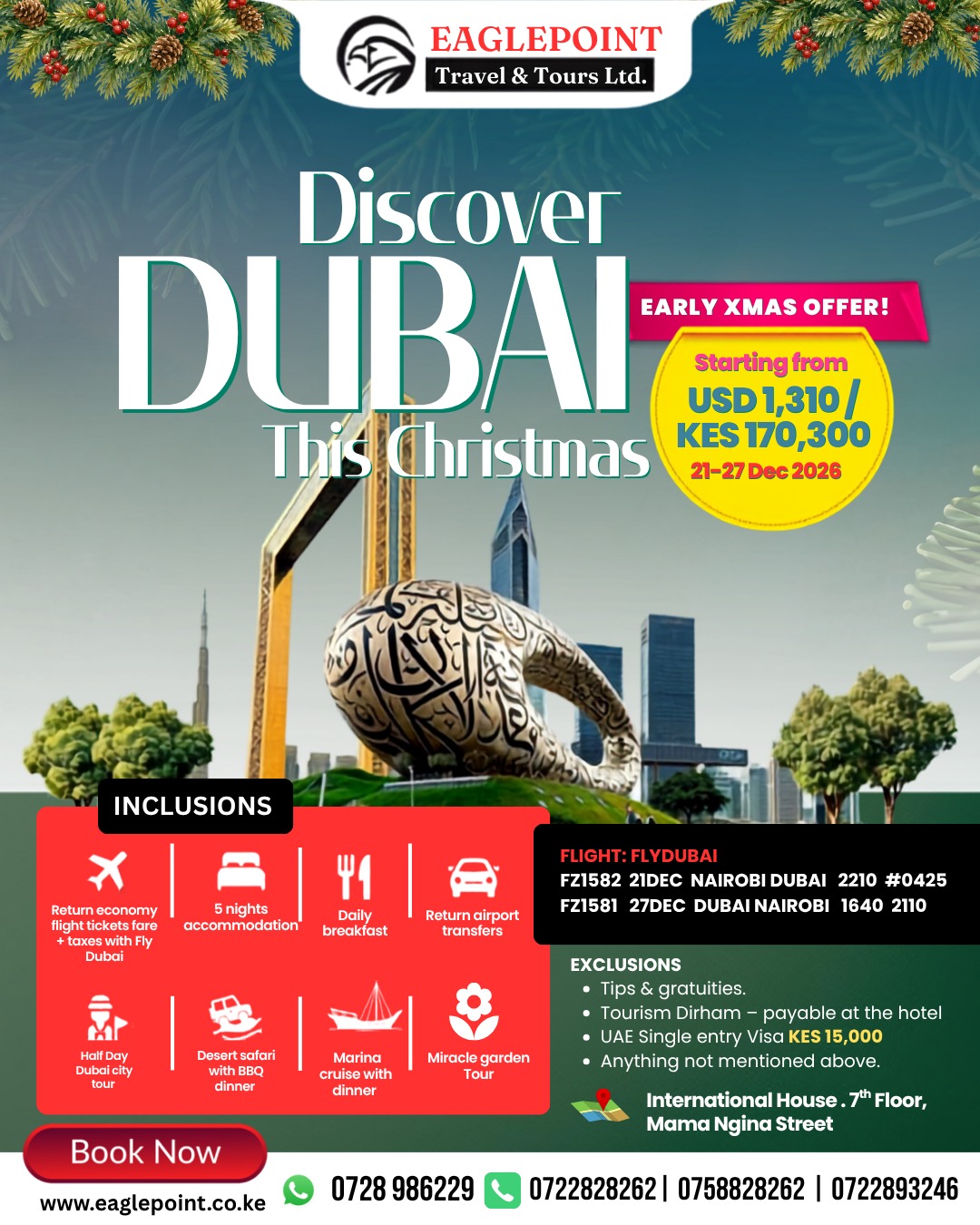 Discover Dubai this Xmas