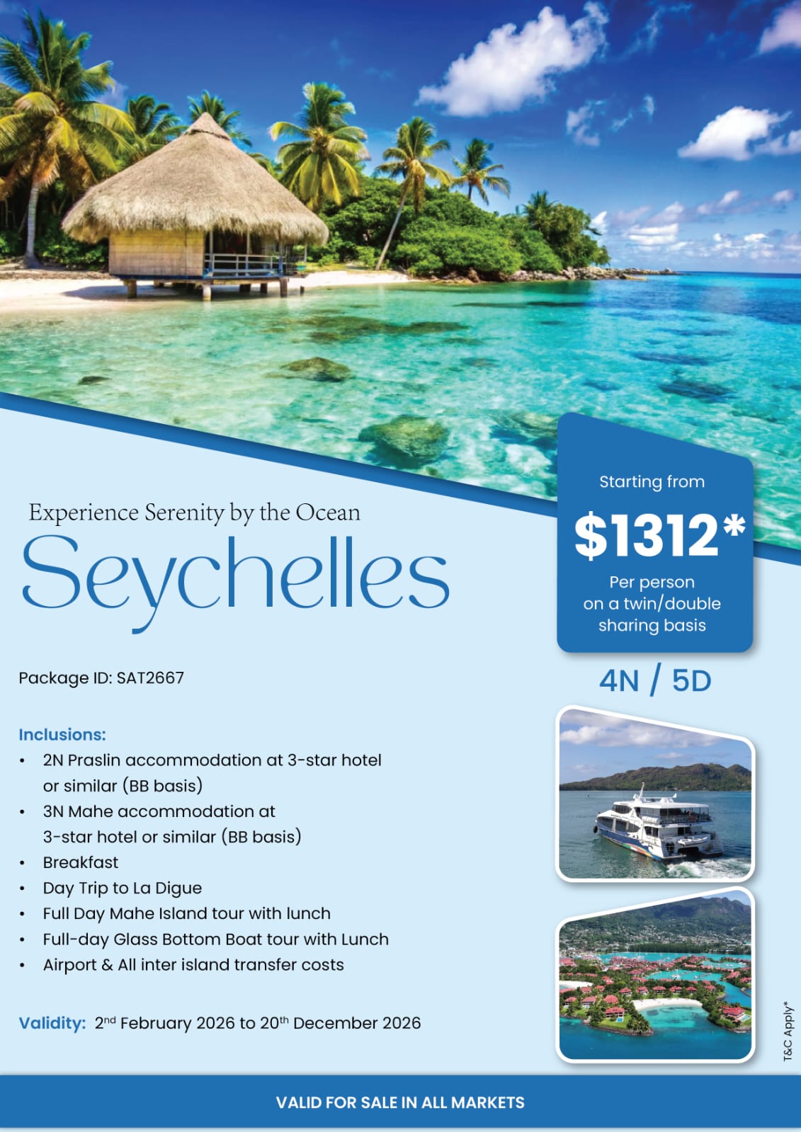 Seychelles  Serenity by the Ocean