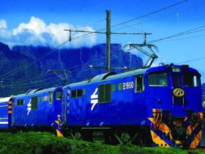 THE BLUE TRAIN